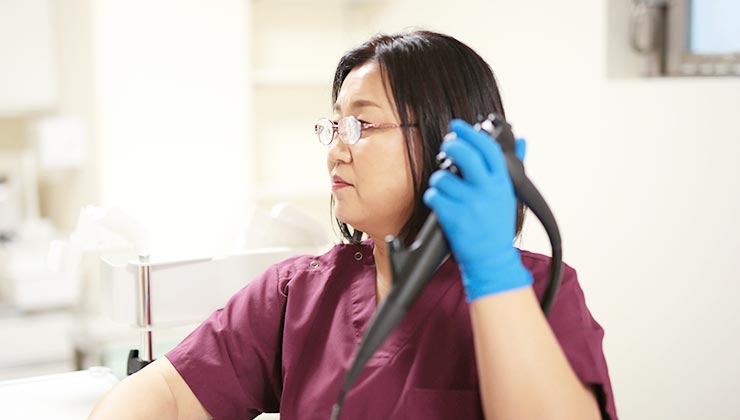 当院の特長 苦痛の少ない内視鏡検査